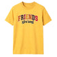 Friendsgiving curved arch font Thanksgiving Unisex T-Shirt