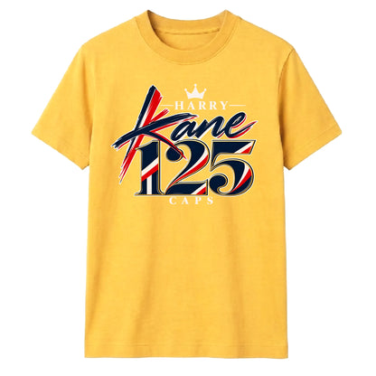 Harry Kane 125 caps football match graphic Unisex T-Shirt