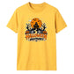 Haunted house scary night graphic Halloween Unisex t-shirt