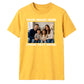 Lovely Personalised Family Picture Text Top unisex t-shirt