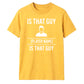Modern That Guy Star Football Tournament Unisex T-Shirt
