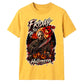 Scary hockey mask killer graphic Halloween Unisex t-shirt