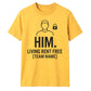 Personalise Rent Free Football Tournament Unisex T-Shirt