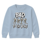 Dancing skeletons bad to the bone Halloween Kids Sweatshirt