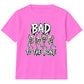 Dancing skeletons bad to the bone Halloween Kids T-Shirt