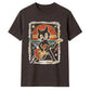 Retro Rock Cat Guitarist Unisex T-Shirt