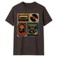 Retro Unisex T-Shirt Vintage Music Graphic Tee