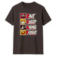 Eat Sleep Anime Repeat Unisex T Shirt