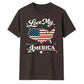 Love My America USA Independence Day Unisex T-Shirt