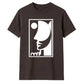 Abstract Line Art Face Silhouette Graphic Unisex T-Shirt