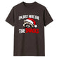 Amusing festive raccoon snacks Christmas Unisex T-Shirt