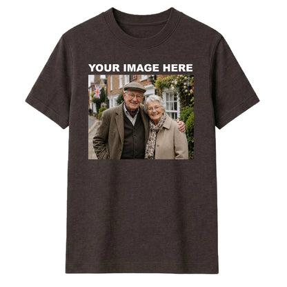 Cherished Personalised Photo Portrait Tee unisex t-shirt