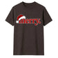 Classic retro santa hat typography Christmas Unisex T-Shirt