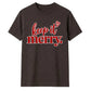 Elegant script heart typography Christmas Unisex T-Shirt