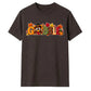 Fall GOBBLE turkey block text Thanksgiving Unisex T-Shirt
