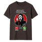 Funny ghost face phone call graphic Halloween Unisex t-shirt