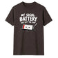 Introverted social battery dead Funny Memes Unisex T-Shirt