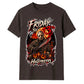 Scary hockey mask killer graphic Halloween Unisex t-shirt