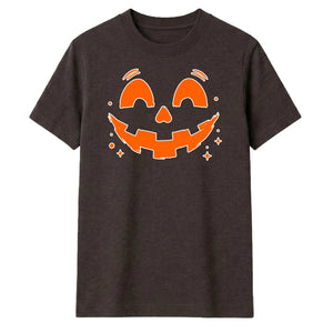 Spooky jack o lantern face print Halloween Unisex T-Shirt