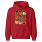 Decorated assorted pumpkin pattern Halloween Kids Hoodie