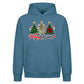 Decorated festive trees script Christmas Oversized Hoodie