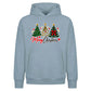 Decorated festive trees script Christmas Oversized Hoodie