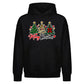 Decorated festive trees script Christmas Oversized Hoodie