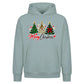 Decorated festive trees script Christmas Oversized Hoodie