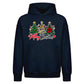 Decorated festive trees script Christmas Oversized Hoodie