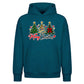 Decorated festive trees script Christmas Oversized Hoodie