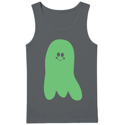 Delightful friendly ghost Glow in the Dark Tank Top Men