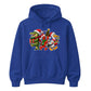 Delightful swamp animals graphic Christmas Unisex Hoodie