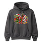 Delightful swamp animals graphic Christmas Unisex Hoodie