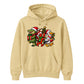 Delightful swamp animals graphic Christmas Unisex Hoodie