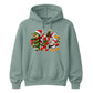 Delightful swamp animals graphic Christmas Unisex Hoodie