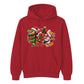 Delightful swamp animals graphic Christmas Unisex Hoodie