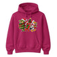 Delightful swamp animals graphic Christmas Unisex Hoodie