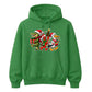 Delightful swamp animals graphic Christmas Unisex Hoodie