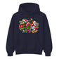 Delightful swamp animals graphic Christmas Unisex Hoodie