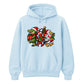 Delightful swamp animals graphic Christmas Unisex Hoodie