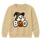 Delightful witch hat ghost boo Halloween Kids Sweatshirt