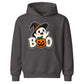 Delightful witch hat ghost pumpkin Halloween Kids Hoodie
