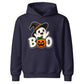 Delightful witch hat ghost pumpkin Halloween Kids Hoodie