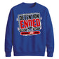 Detention Ended Custom Graphic School Leavers unisex sweatshirts