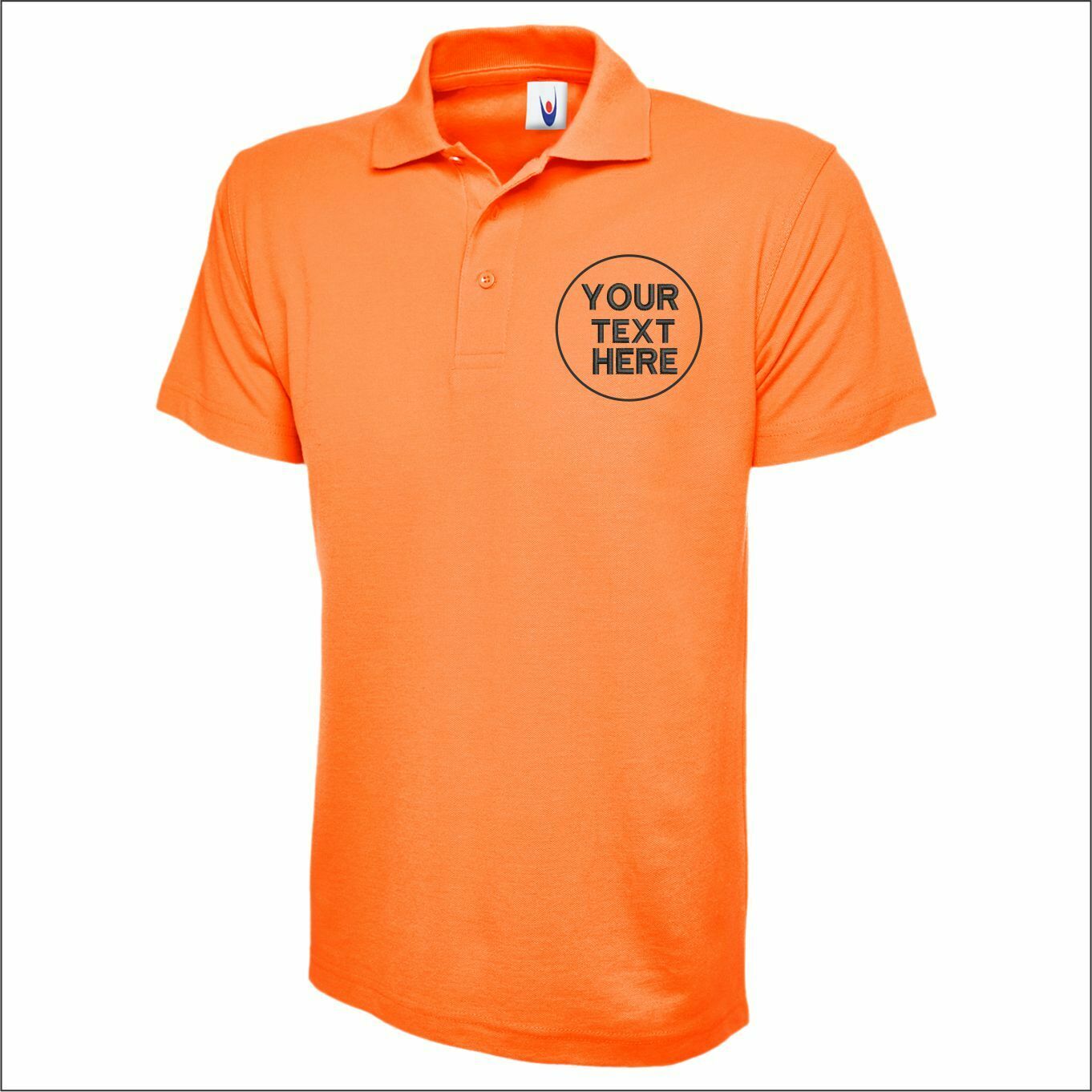 Custom Embroidered Men Polo Tshirt, Personalised Text/Design Shirt, Digitized Company Logo Monogrammed Polo Tee, Special Gift for Golf Lover