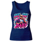 Donald Trump Ice Ice Baby 80s Graphic Ladies Tank Top