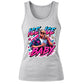 Donald Trump Ice Ice Baby 80s Graphic Ladies Tank Top