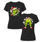 The Grinch Double Sided Funny Christmas Ladies T-Shirt