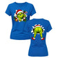 The Grinch Double Sided Funny Christmas Ladies T-Shirt
