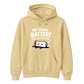 Drained social battery introvert Funny Memes Unisex Hoodie